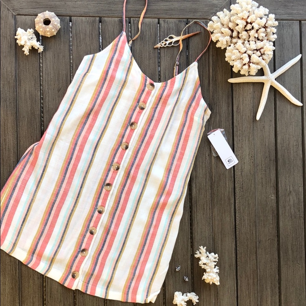 🌴🌼RIP CURL- SEAPORT SRTIPE DRESS🌼🌴 - Picture 2 of 14